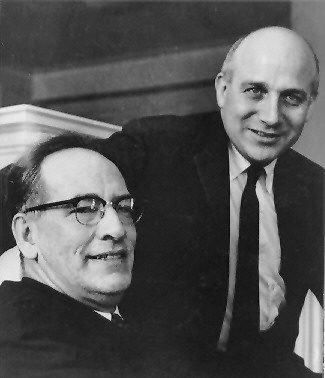 Photo of John Mauchley and Presper Eckert