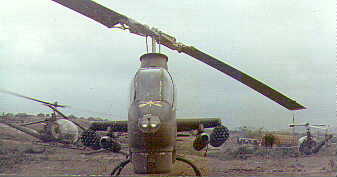 Actual Photo of a Cobra Gunship - 1968